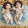Картина з фарфору «Два ангела» Zampiva, 80х60 см (517-6005), фото 2