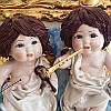 Картина з фарфору «Два ангела» Zampiva, 80х60 см (517-6005), фото 3