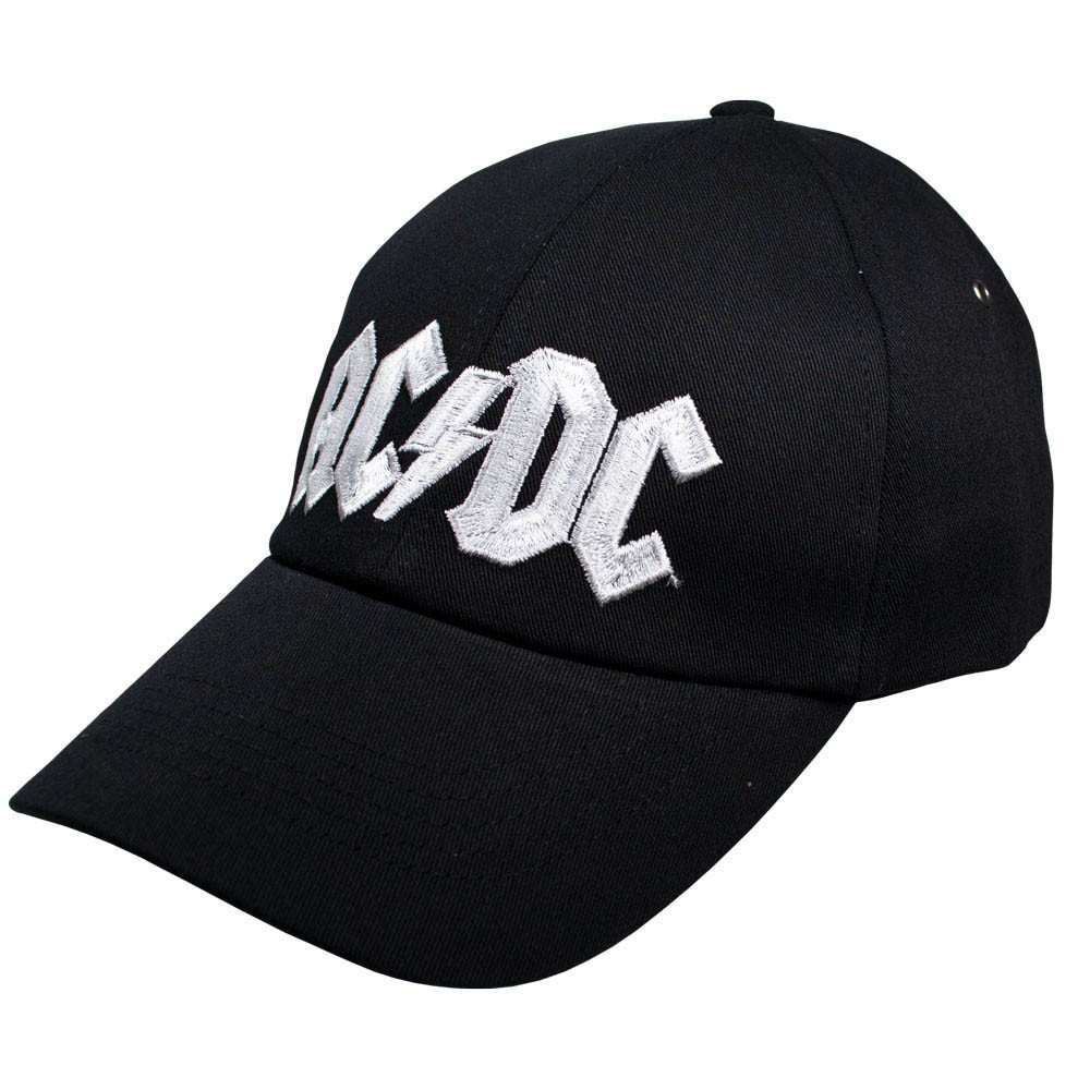 Бейсболка AC/DC 2 біле лого