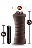 Мастурбатор HOT CHOCOLATE HEATHER CHOCOLATE, фото 3