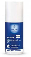 Weleda Deodorant Homme Roll-on 24H Натуральный шариковый дезодорант для мужчин с защитой 24 часа