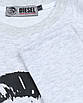 Світшот чоловічий бел меланж DIESEL з принтом Р-2 WHTGRI M(Р) 21-208-201, фото 2