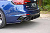 Дифузор Audi RS4 B9 Avant тюнінг обвіс елерон спідниця заднього бампера, фото 3