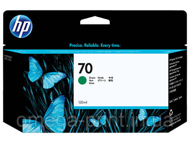 Картридж HP №70 DJ Z3100 Green 130ml C9457A в сервисном центре Омега-Принт картинка