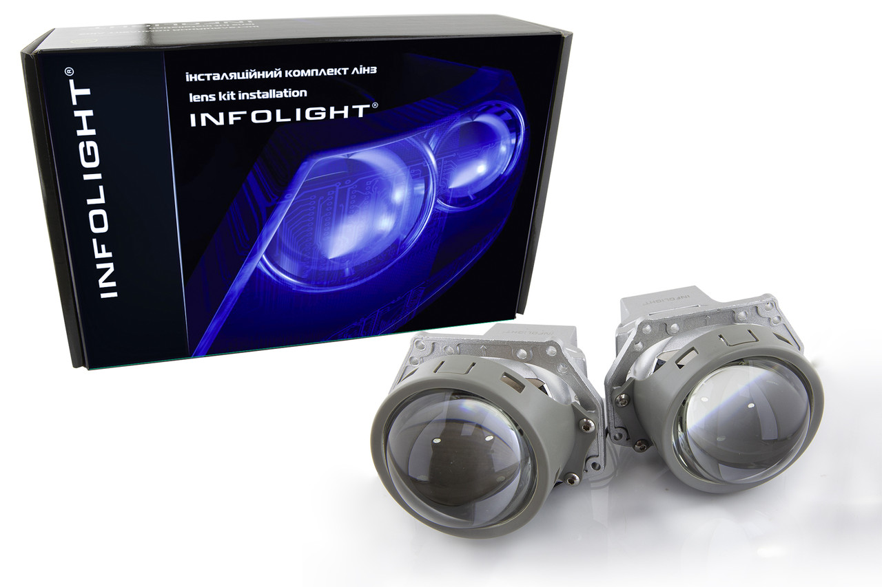 Светодиодные линзы 3" Infolight G11 BI-LED - фото 5 - id-p1260783992