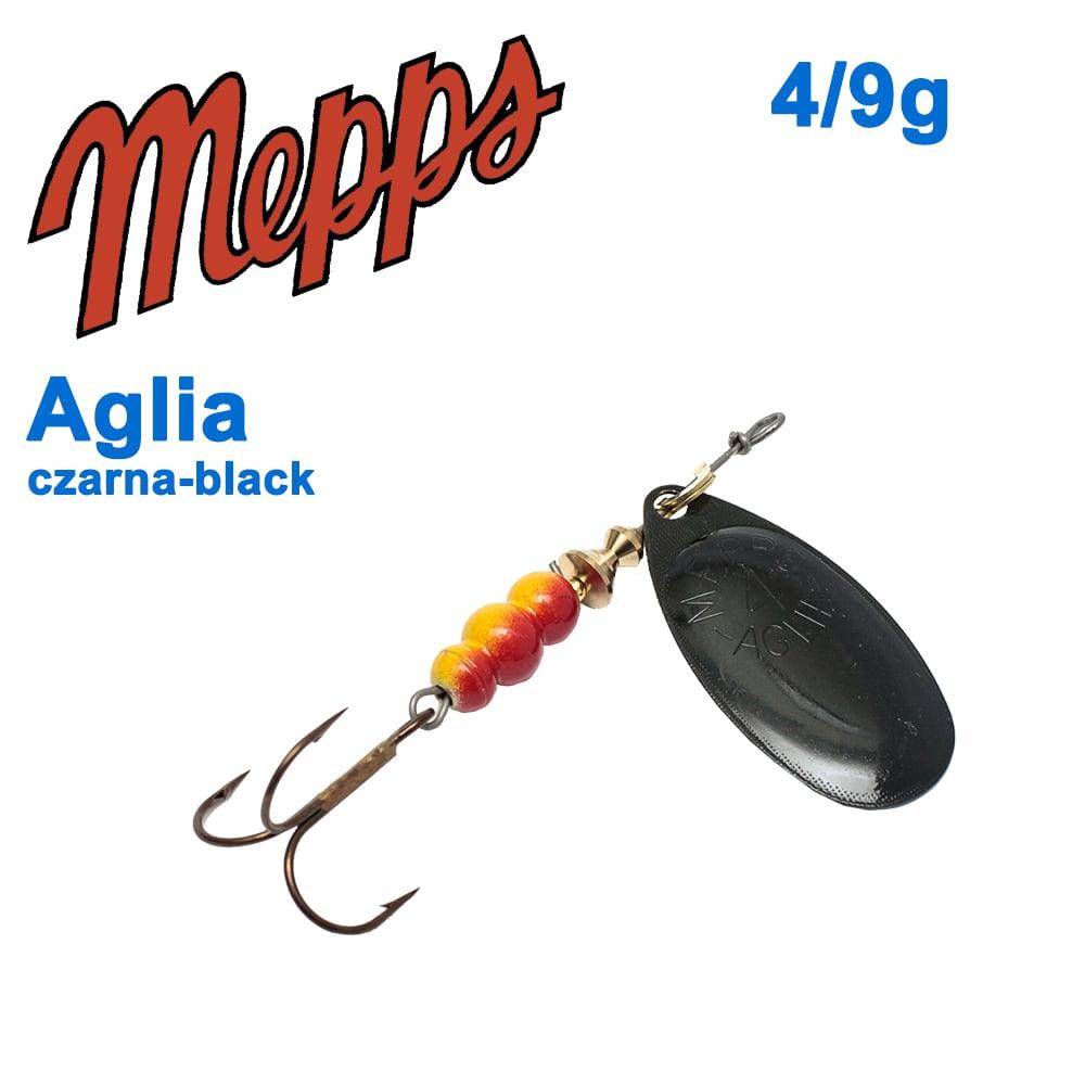 Aglia czarna-black 4/9g
