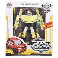 Трансформер Max Robot, желтый Ziyu Toys