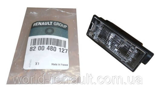 Renault (Original) 8200480127 — Підсвітка номерного знака на Рено Сцінік III