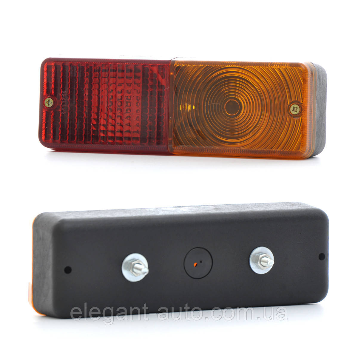 Задній ліхтар Прямокутний 12/24V (195*65*52мм) Бундес причіп Україна (1шт)