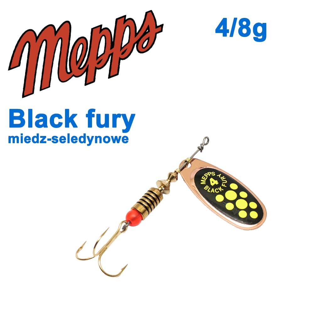 Black fury miedz/seledynowe-chartr. 4/8g
