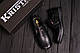 Konors Comfort Leather, чорний чоловічий демісезонне повсякденне шкіряне взуття. Чоловіче взуття, фото 8