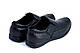 Чоловічі шкіряні туфлі Чорні Matador Officer shoes, чоловічі демісезонні повсякденні. Чоловіче взуття, фото 6
