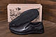 Чоловічі шкіряні туфлі Чорні Matador Officer shoes, чоловічі демісезонні повсякденні. Чоловіче взуття, фото 8