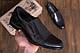 Чоловічі шкіряні туфлі Ava de Lux, чорні чоловічі демісезонні повсякденні. Чоловіче взуття, фото 7