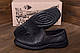 Чоловічі шкіряні туфлі Чорні Leon Clasic shoes, чоловічі демісезонні повсякденні. Чоловіче взуття, фото 10