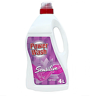 Ополіскувач для білизни Power Wash Sensitive 4 л.