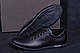 Чоловічі шкіряні кросівки E-series Soft, чоловічі спортивні туфлі чорні, кеди повсякденні. Чоловіче взуття, фото 9