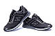 Чоловічі шкіряні кросівки NB Clasic Black, чоловічі спортивні черевики, кеди повсякденні. Чоловіче взуття, фото 10