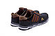 Чоловічі шкіряні кросівки Adidas (Адідас) Tech Flex Brown, чоловічі спортивні туфлі коричневі, кеди, фото 5