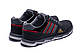 Чоловічі шкіряні кросівки Adidas (Адідас) Tech Flex Black, чоловічі спортивні туфлі чорні, кеди повсякденні, фото 7