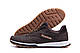 Чоловічі шкіряні кросівки Reebok (Рибок) Classic Leather Trail Chocolate, чоловічі спортивні туфлі, кеди, фото 6