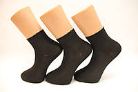 Мужские носки средние стрейчевые с бамбука НЕЖО Ф14 40-44 черный