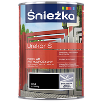 Грунтовка антикорозійна Sniezka UREKOR S, ЧОРНА, 5л (PL)