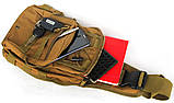 Однолямковий рюкзак - сумка (50413), фото 3