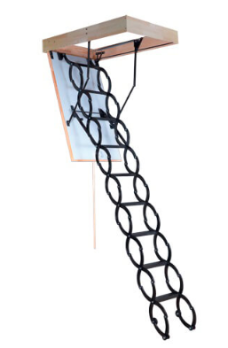 Лестница раздвижная (с утепленным люком 120х60 см) OMAN FLEX TERMO Польша - фото 2 - id-p1260887964