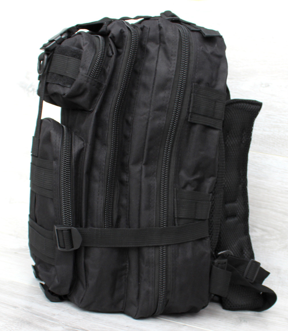 Рюкзак чорного кольору чоловічий (50410)