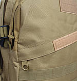 Міцний чоловічий рюкзак пісочного кольору (50420), фото 6