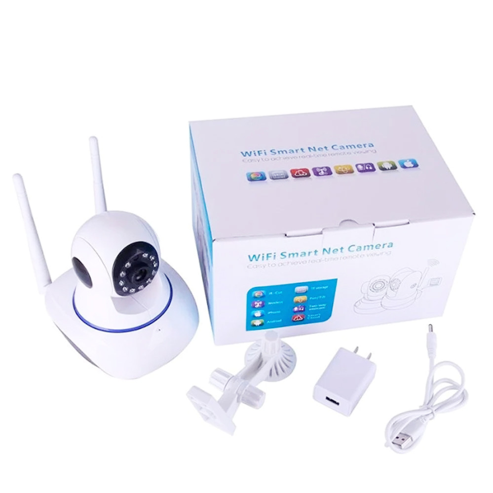 Бездротова поворотна IP камера Q5 WIFI для домашнього відеоспостереження з датчиком руху і нічним баченням