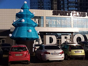 Надувна фігура ялинка вулична 5 м, фото 1