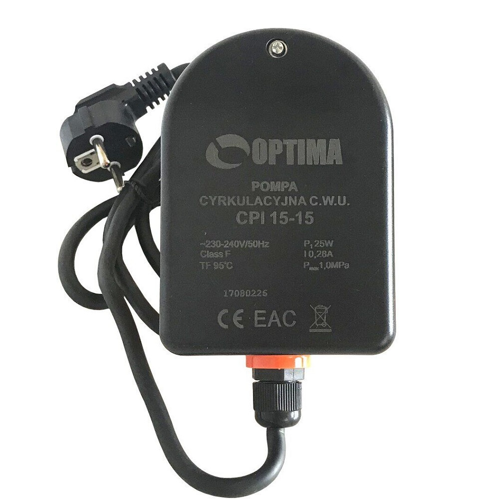 Рециркуляційний насос Optima CPI 15-15 84 мм