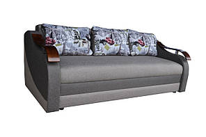 Диван "Стелс" Єврокнижка (пружинний блок та ламелі)