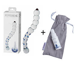 Скляний фалоімітатор - JOYRIDE Premium GlassiX Set 05