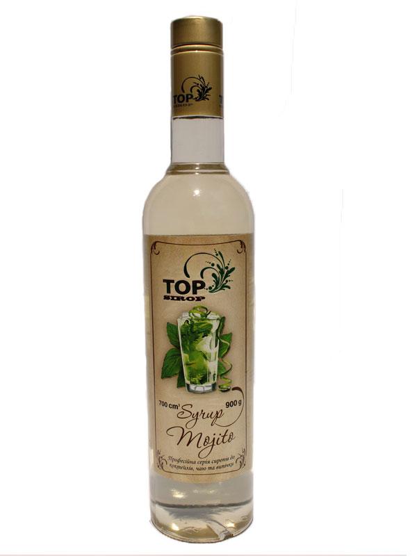 Сироп Мохіто без кольору ТМ TOP sirop 900 гр