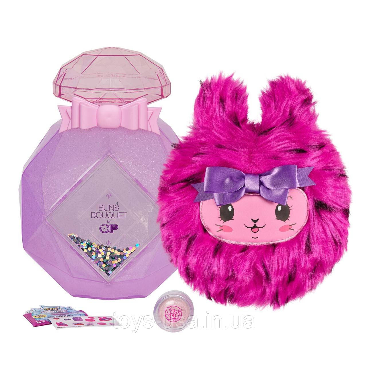 М'яка іграшка пікмі попс кролик Pikmi Pops Cheeki Puffs Large, фото 1