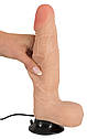 Вібратор на присосці Nature Skin Dancing Dick, фото 7