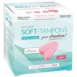 Тампони - Soft-Tampons Mini, 3 шт.