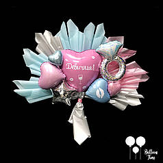 Ніжний букет з міні фігур для дівич-вечора