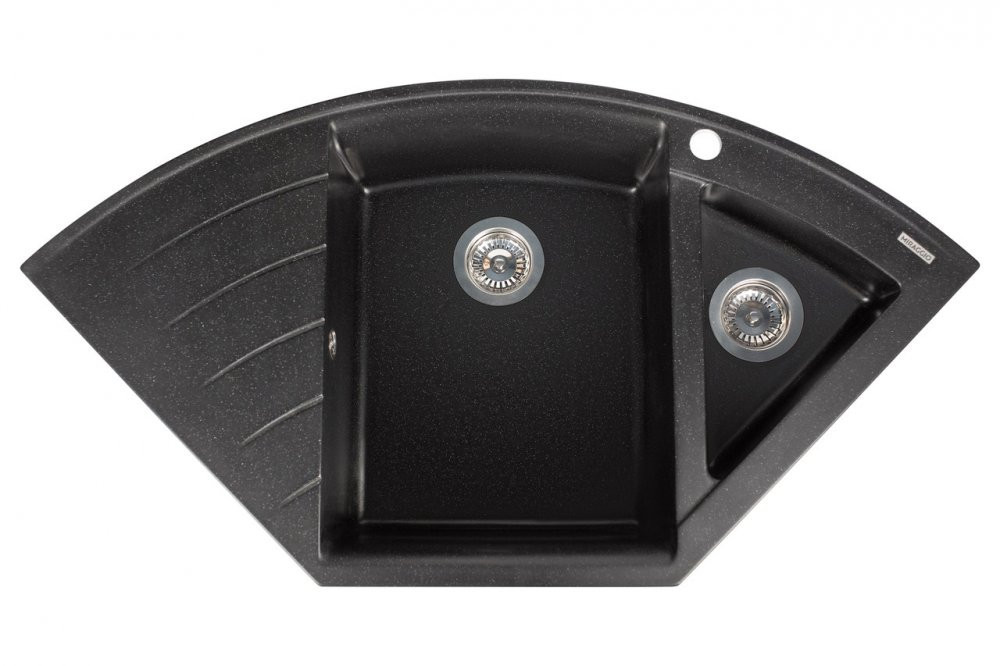 Кухонна мийка Miraggio Europe Black, фото 1