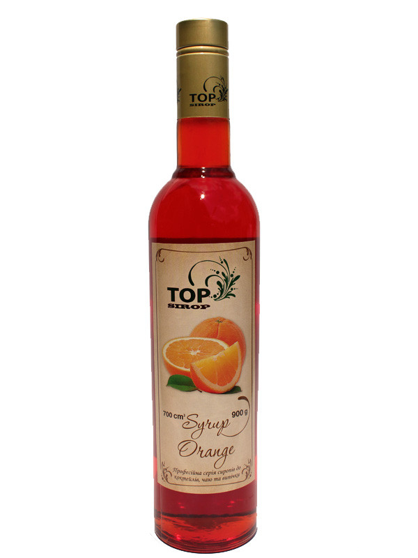 Сироп Апельсиновий ТМ TOP sirop 900 гр