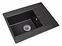 Кухонна мийка Miraggio Bodrum 650 Black, фото 2