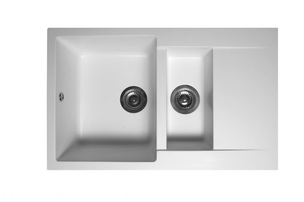 Кухонна мийка Miraggio La Pas White, фото 1