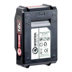 Аккумулятор 18 В., 1300 mAh к DT-0315 INTERTOOL DT-0315.10, фото 4