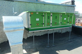 Кондиционер центральный каркасно-панельный