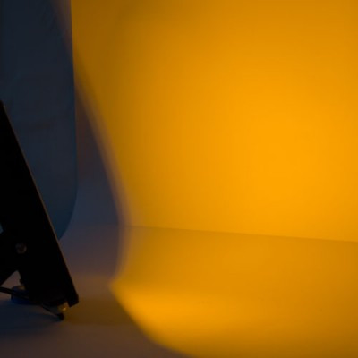 Прожектор светодиодный LED 100Вт желтый фото