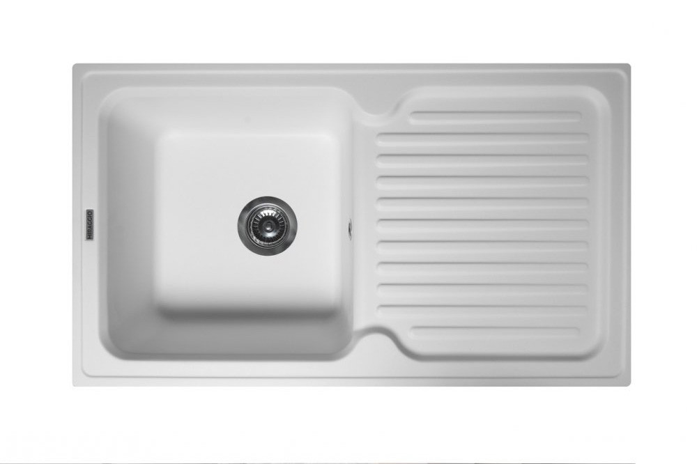 Кухонна мийка Miraggio Orlean White, фото 1