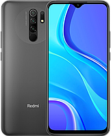 Xiaomi Redmi 9 4/64Gb NFC (Global version), Четверная камера 13 Мп, Дисплей 6.53" Смартфон Xiaomi Redmi 9 НФС Серый